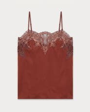 Fortela Brianne Embroidered Silk Top