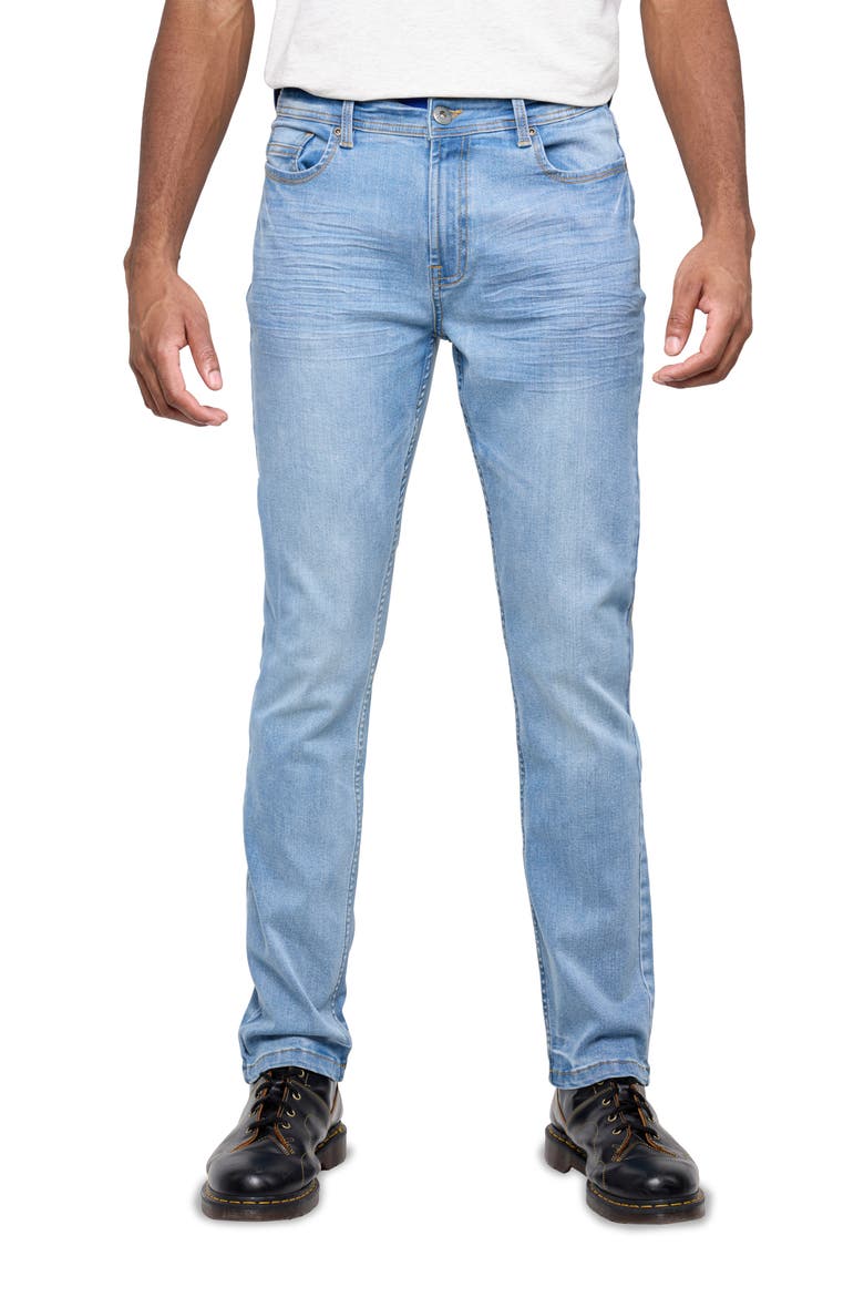 Cultura Stretch Jeans, Main, color, LIGHT BLUE