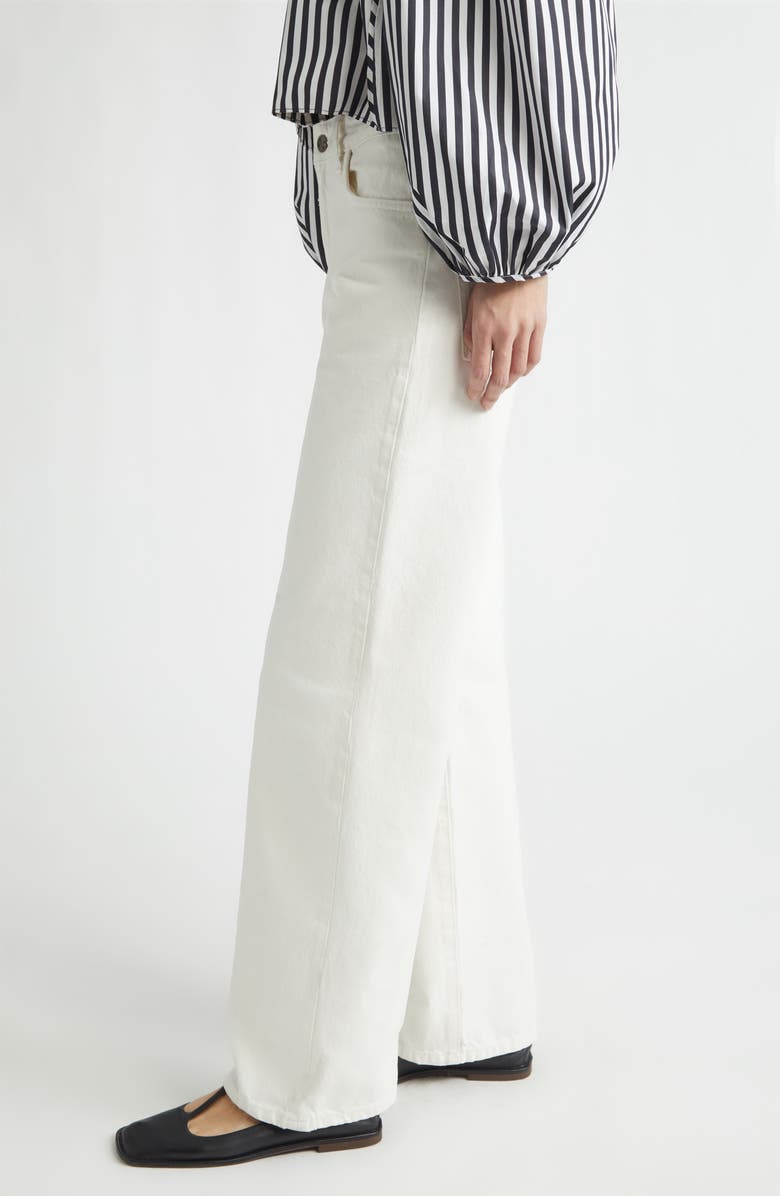 NACKIYÈ Uptown Cotton Denim Straight Leg Jeans, Alternate, color, Kaimak