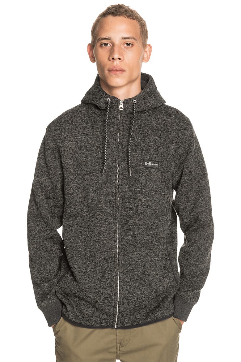 Keller Zip Hoodie, Alternate, color, DARK GREY HEATHER