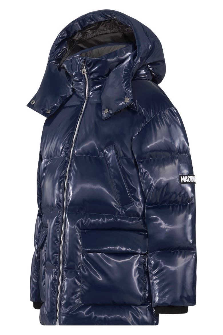 Kennie-Glo Puffer Coat, Alternate, color, MARINE BLUE