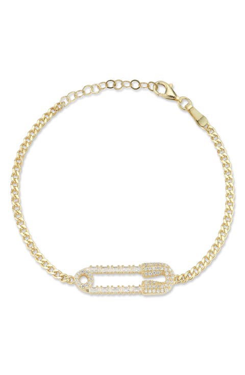 Pavé Pin Bracelet
