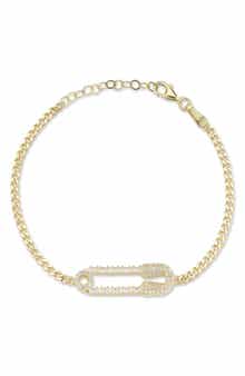 CHLOE AND MADISON Pavé Pin Bracelet