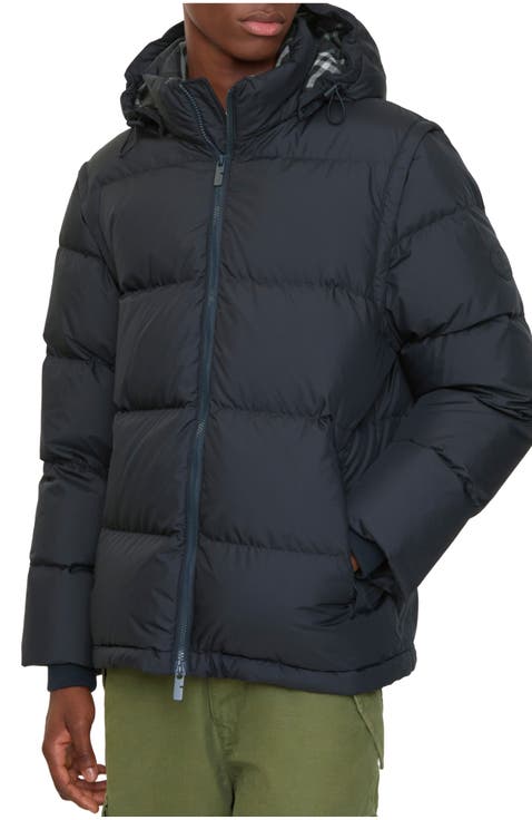 Detachable Sleeve Puffer Jacket
