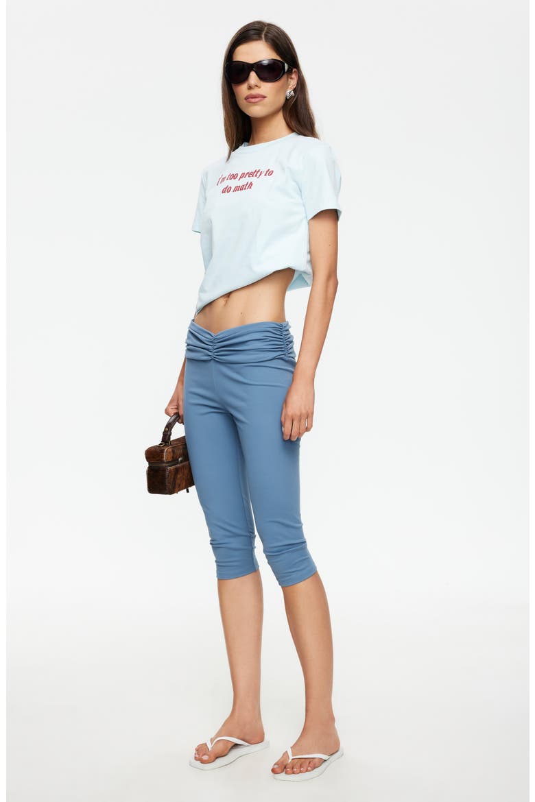 Too Pretty Asymmetric T-Shirt, Alternate, color, ICE