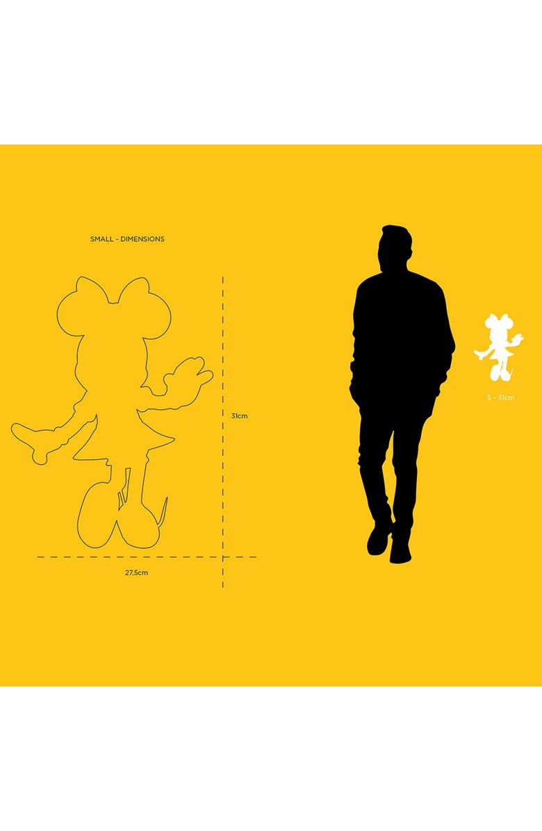 Leblon Delienne Minne Mouse Style Figurine, Alternate, color, Grey / Black