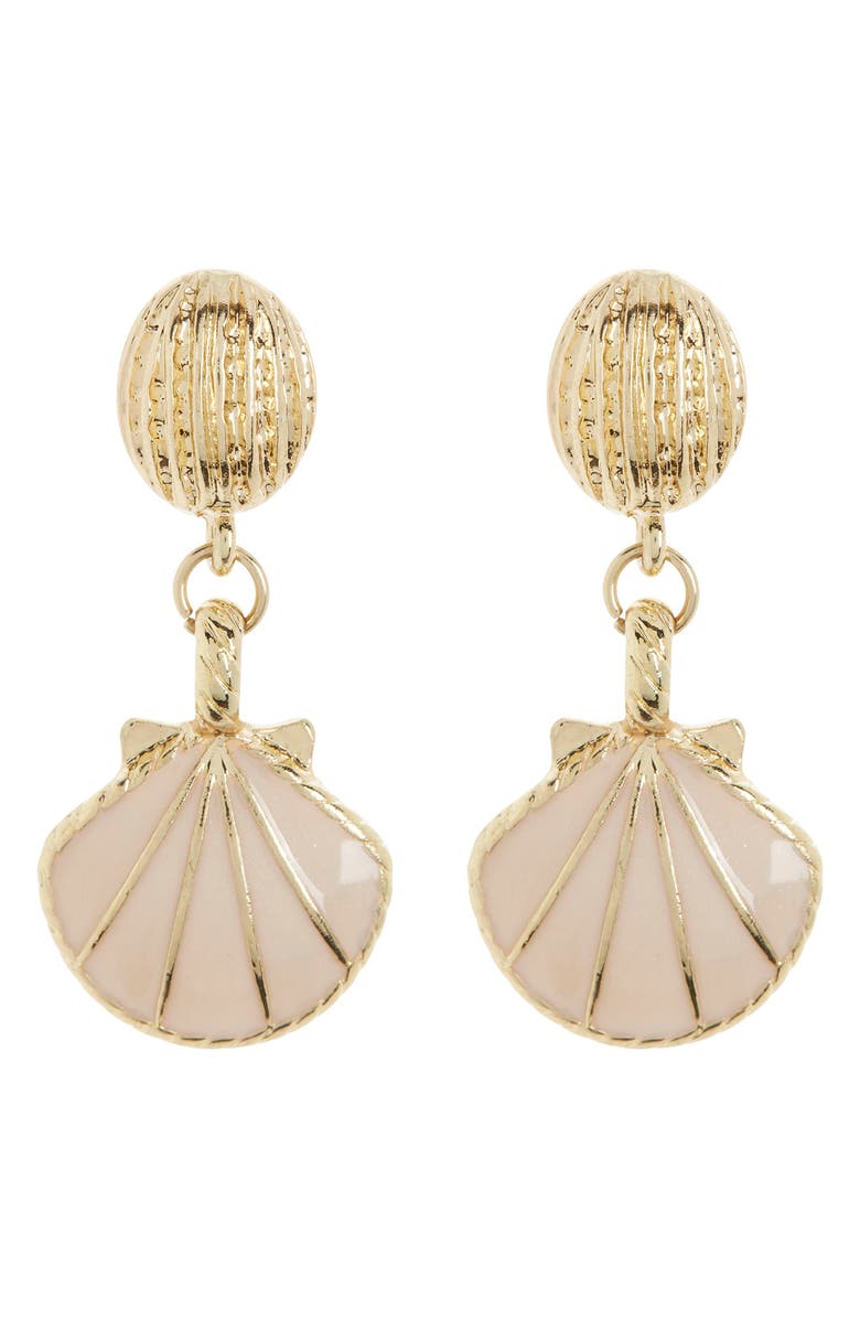 Inaya Shell Drop Earrings