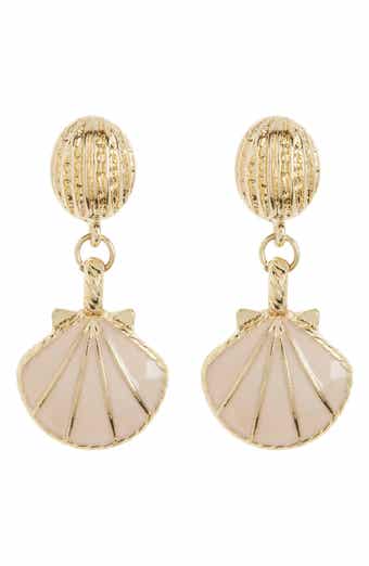 Inaya Shell Drop Earrings