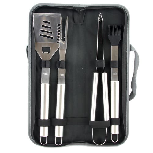 Gibson Grill Basics 5 Piece Grill Basics Bbq Set In Silver