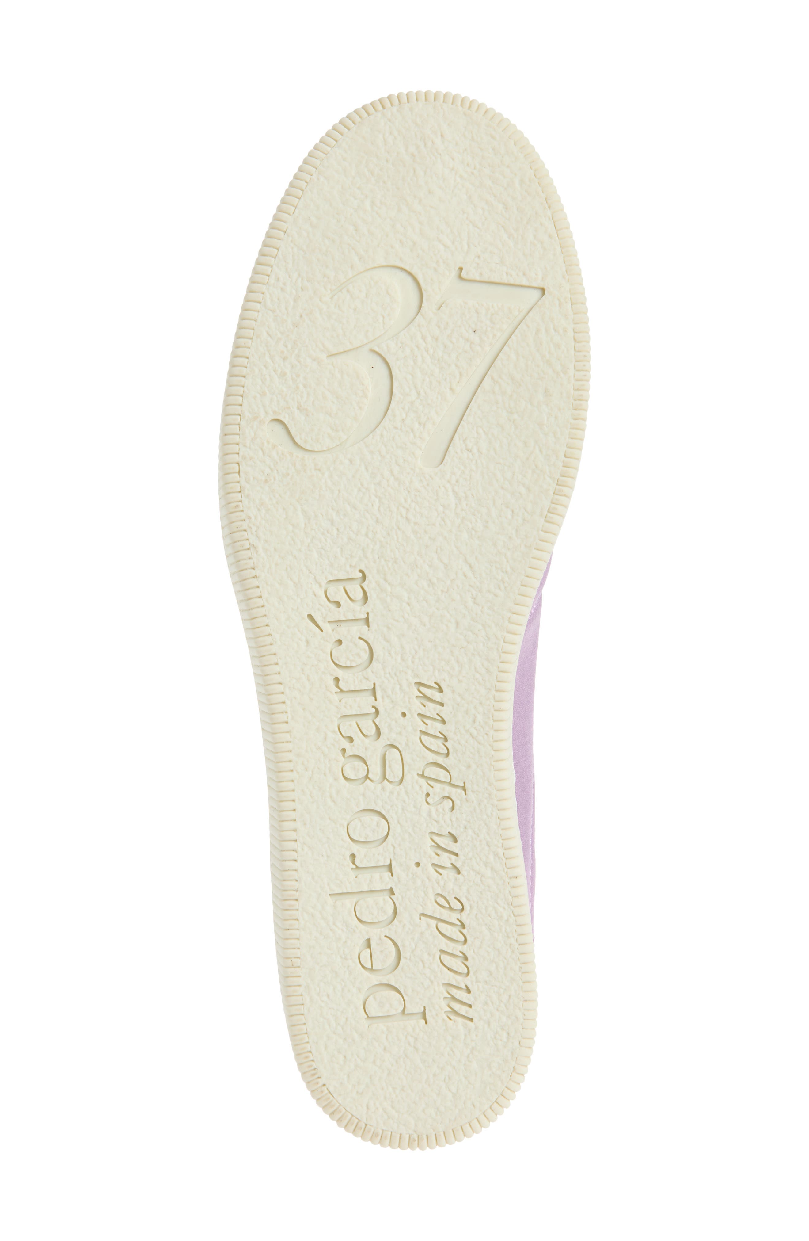 Pedro Garcia Persy Satin Lace-Up Sneaker, Alternate, color, Lilac