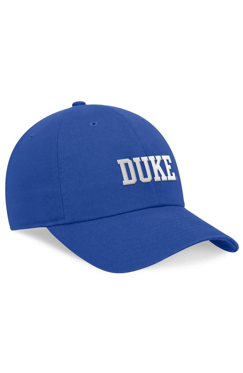 Nike Men's Nike Royal Duke Blue Devils 2024 On-Field Club Adjustable Hat, Alternate, color,