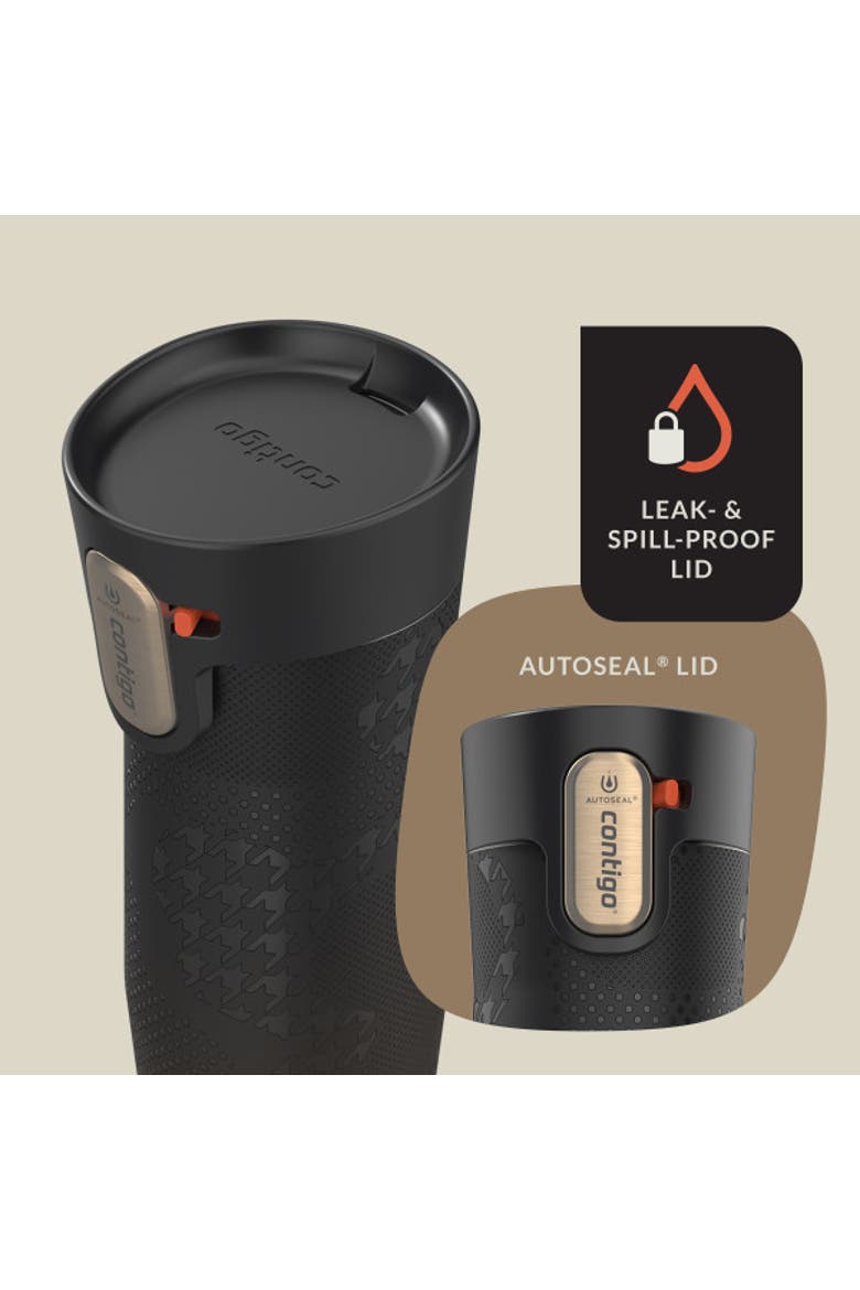 Autoseal West Loop Vacuum-Insulated Stainless Steel Travel Mug, Alternate, color, Licorice
