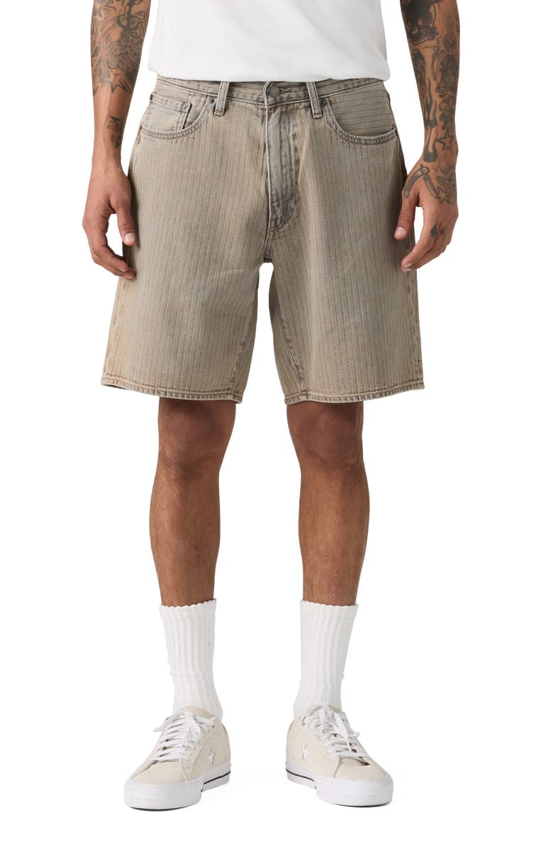 Levi's 468 Loose Denim Shorts, Main, color, Uniform Badge Od Shorts