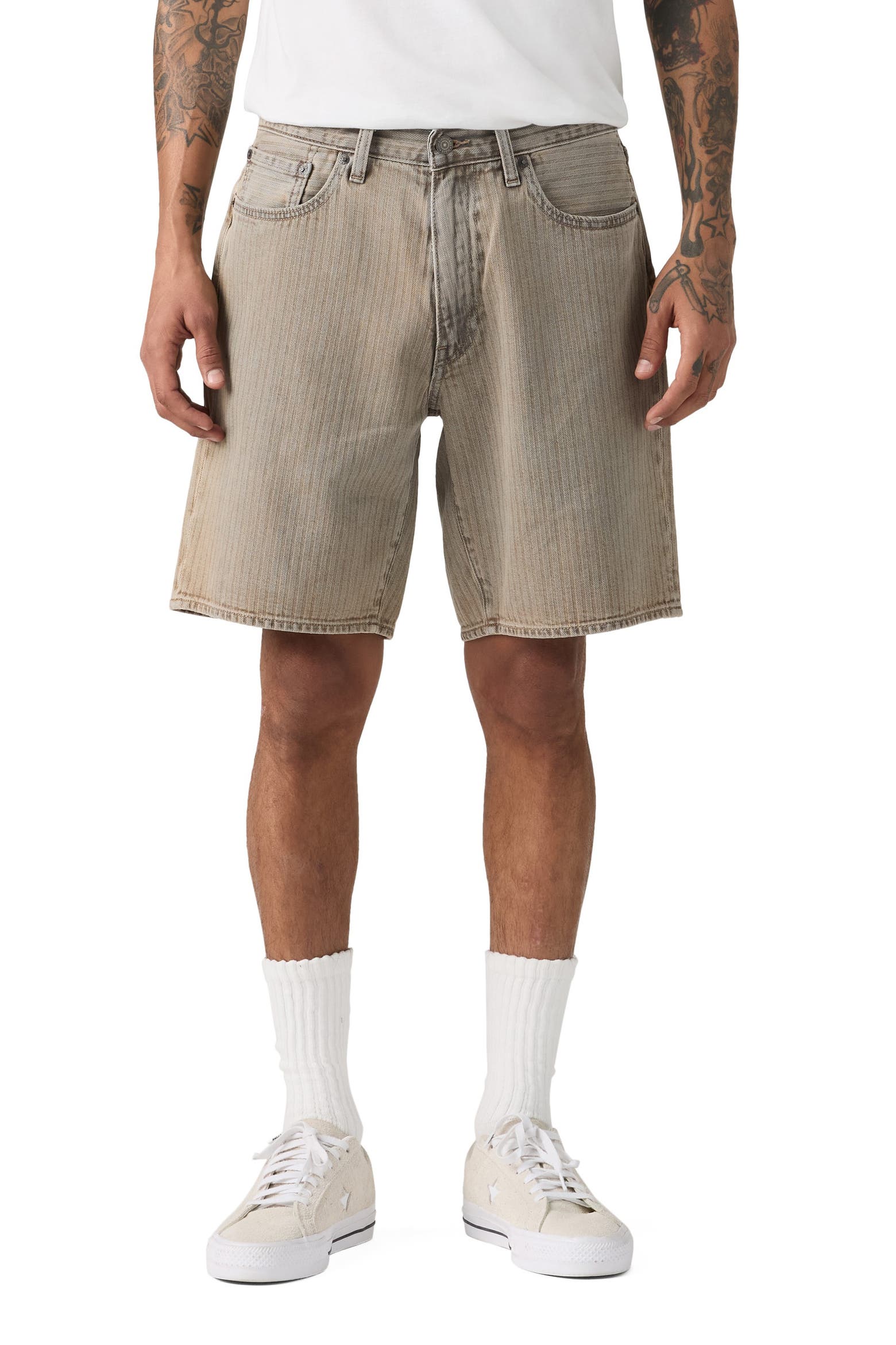 468 Loose Denim Shorts