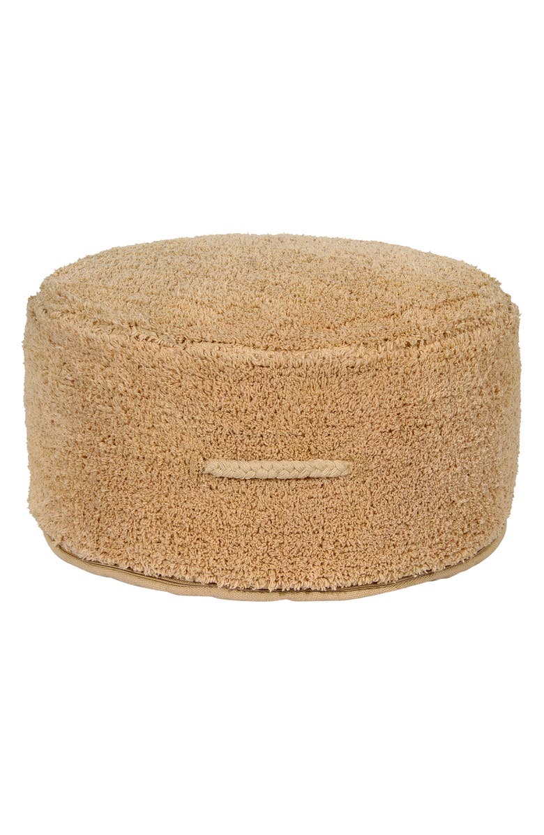 Lorena Canals Chill Pouf, Main, color, Honey