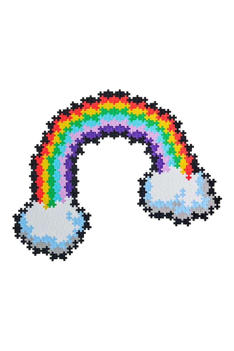500-Piece Rainbow Puzzle by Number, Main, color, MULTI