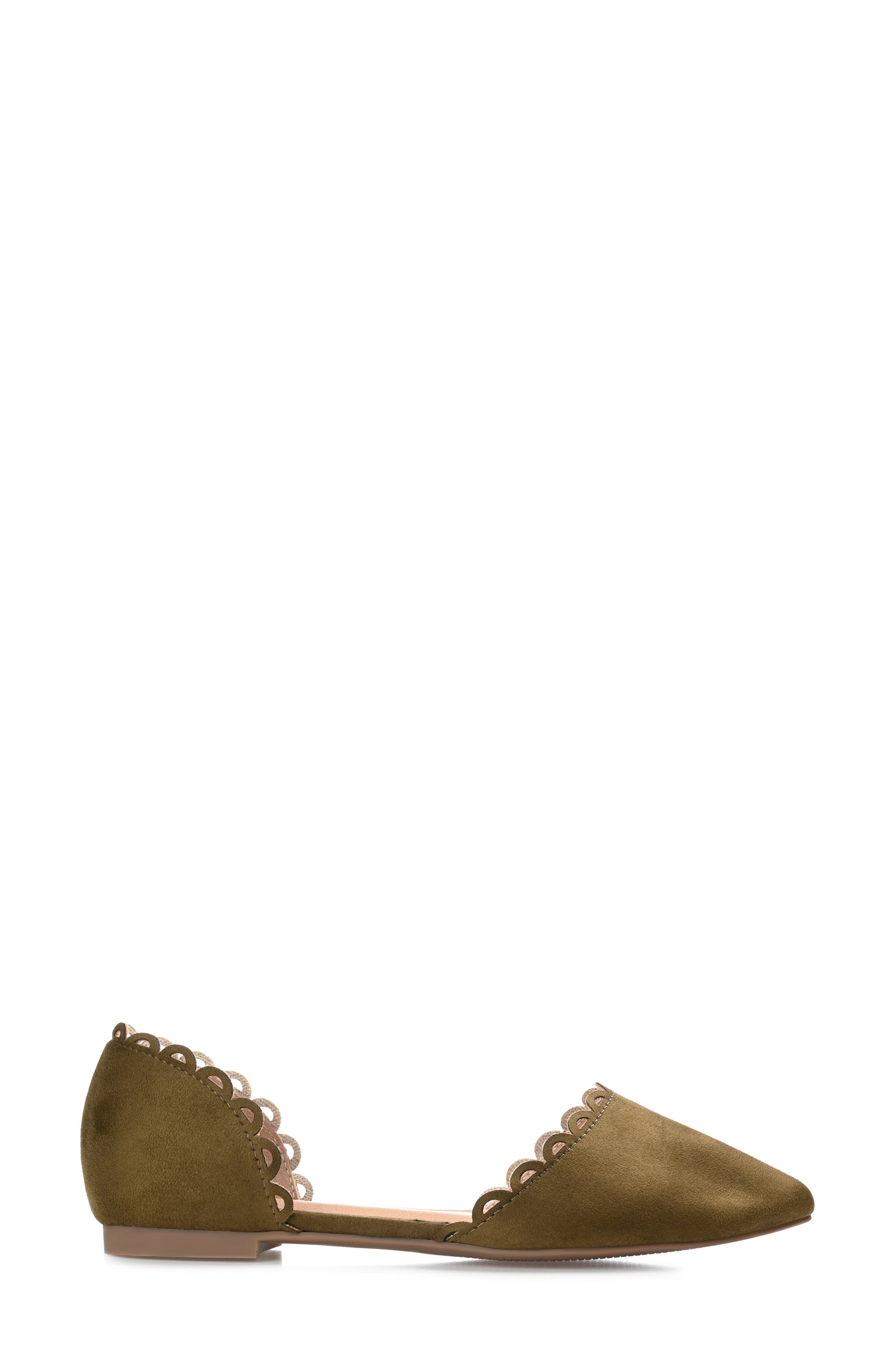 Journee Collection JOURNEE Jezlin Flat, Alternate, color, Green