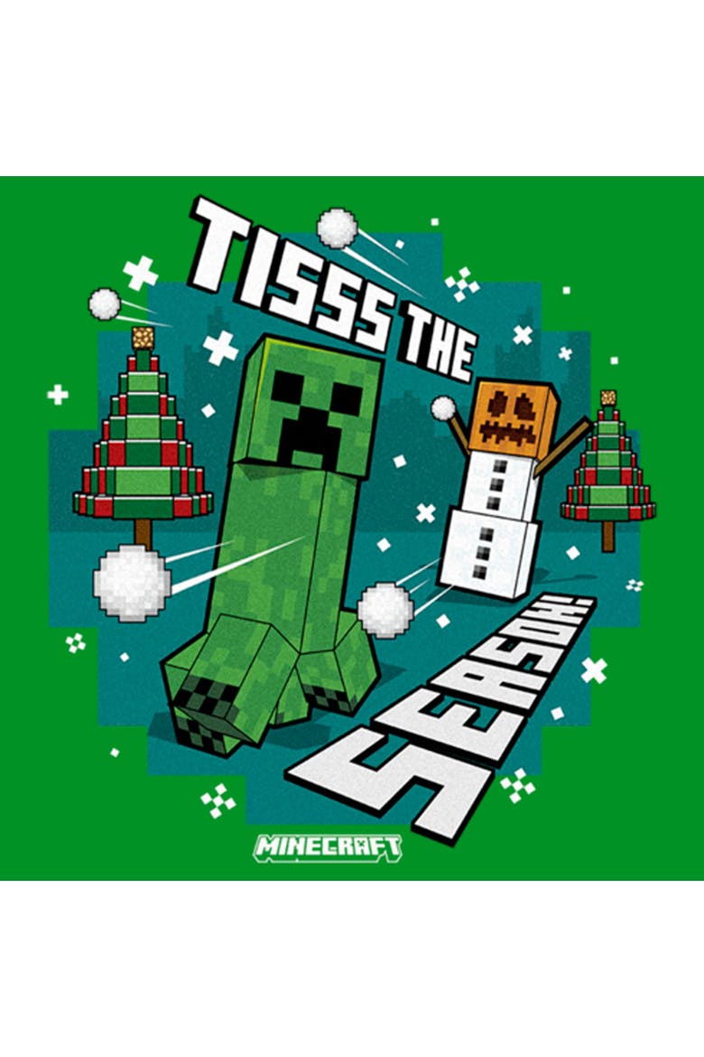 Boys' Creeper Snow Season Graphic T-Shirt, Alternate, color, Kelly Green