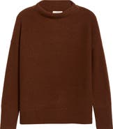 Vince Boiled Cashmere Funnel Neck Pullover