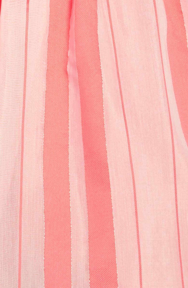 Tommy Hilfiger Satin Stripe Fit & Flare Dress, Alternate, color,