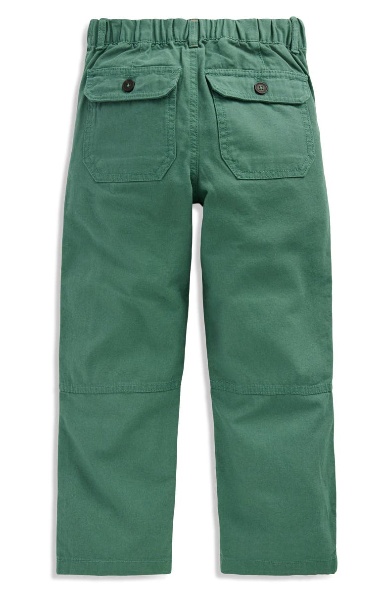 Mini Boden Kids' Canvas Carpenter Pants, Alternate, color, Blue Spruce