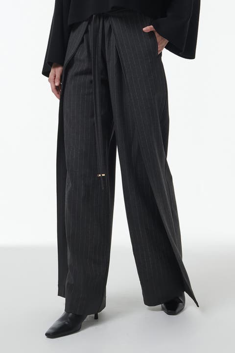 Wide-Leg Trousers