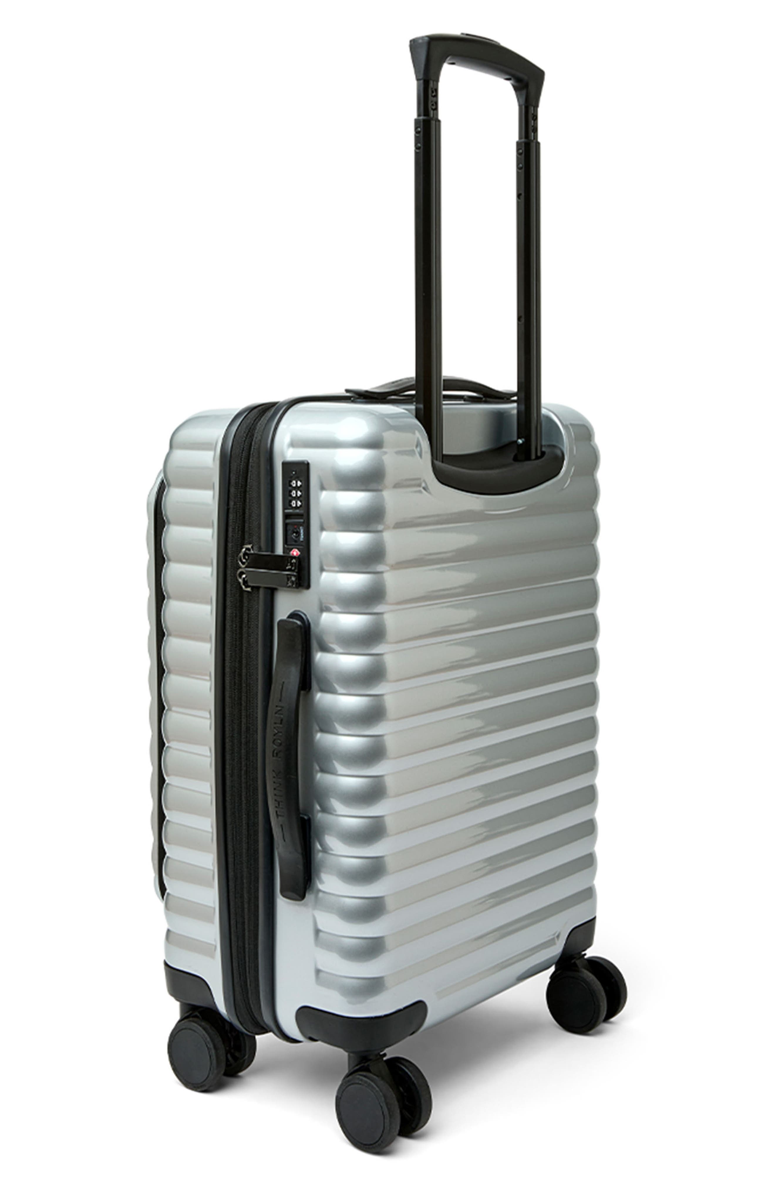 THINK ROYLN Accomplice Suitcase, Alternate, color, Iced Grey