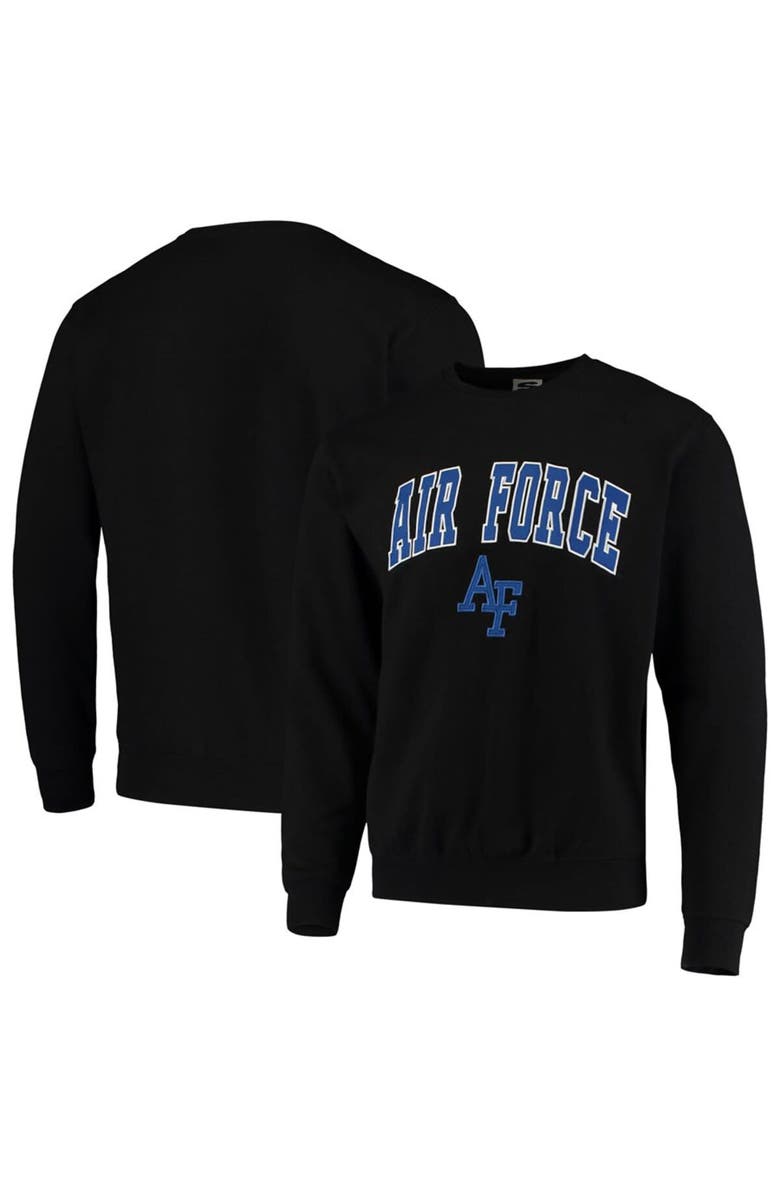 COLOSSEUM Men's Colosseum Black Air Force Falcons Arch & Logo Sweatshirt, Main, color, Black