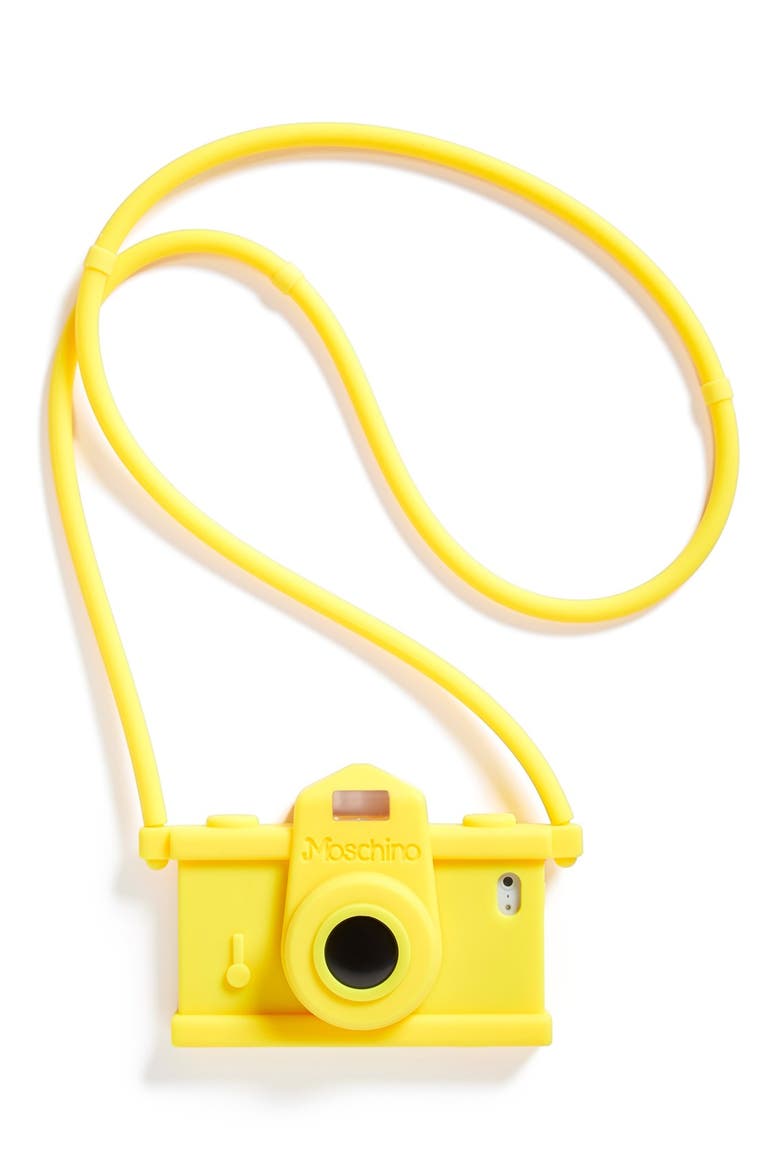 Camera iPhone 5, 5s &5c Case, Main, color, YELLOW