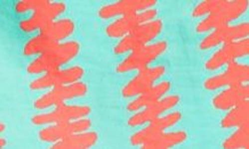 DRAKE'S DRAKE'S KELIM STRIPE DRAWSTRING SWIM TRUNKS
