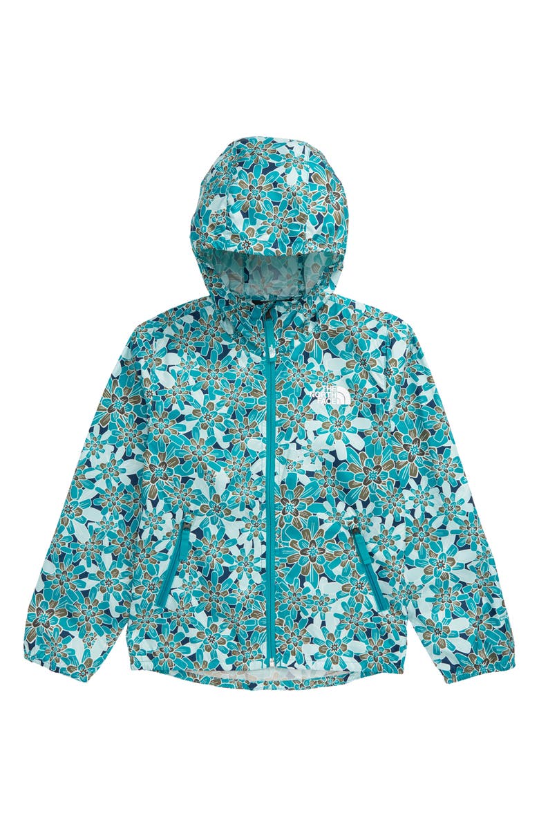 The North Face Flurry WindWall<sup>®</sup> Water Repellent Windbreaker Jacket, Main, color, 