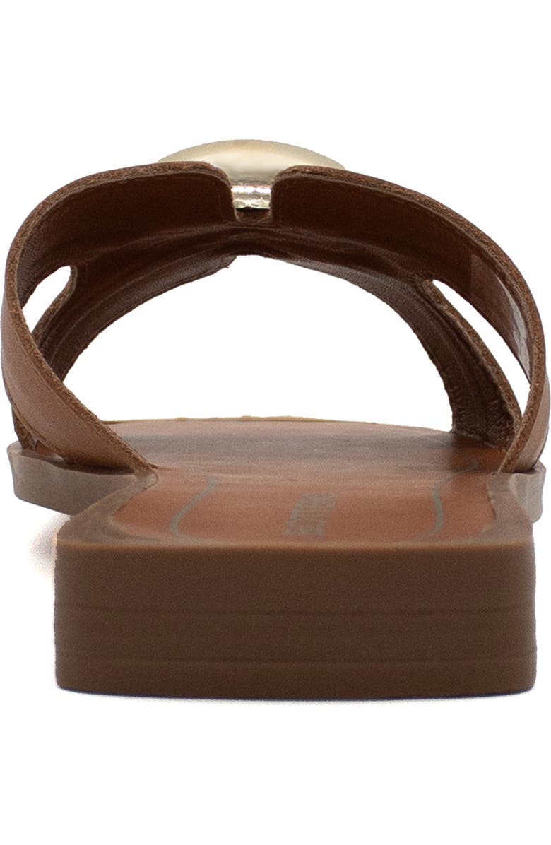 Bottero Cutout Slide Sandal, Alternate, color, Caramelo