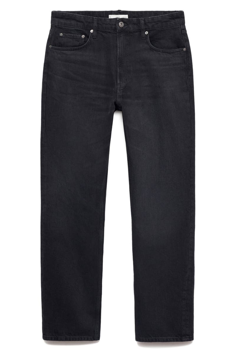 MANGO Straight Leg Jeans, Alternate, color,