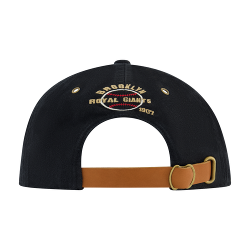 Blue Marlin Brooklyn Royal Giants Baseball Cap In Black