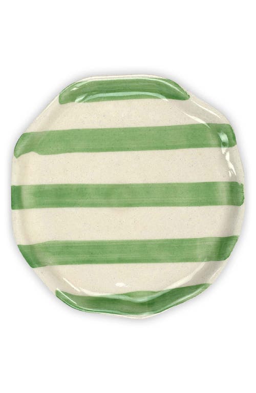 Casa Amarosa Stripe Plate