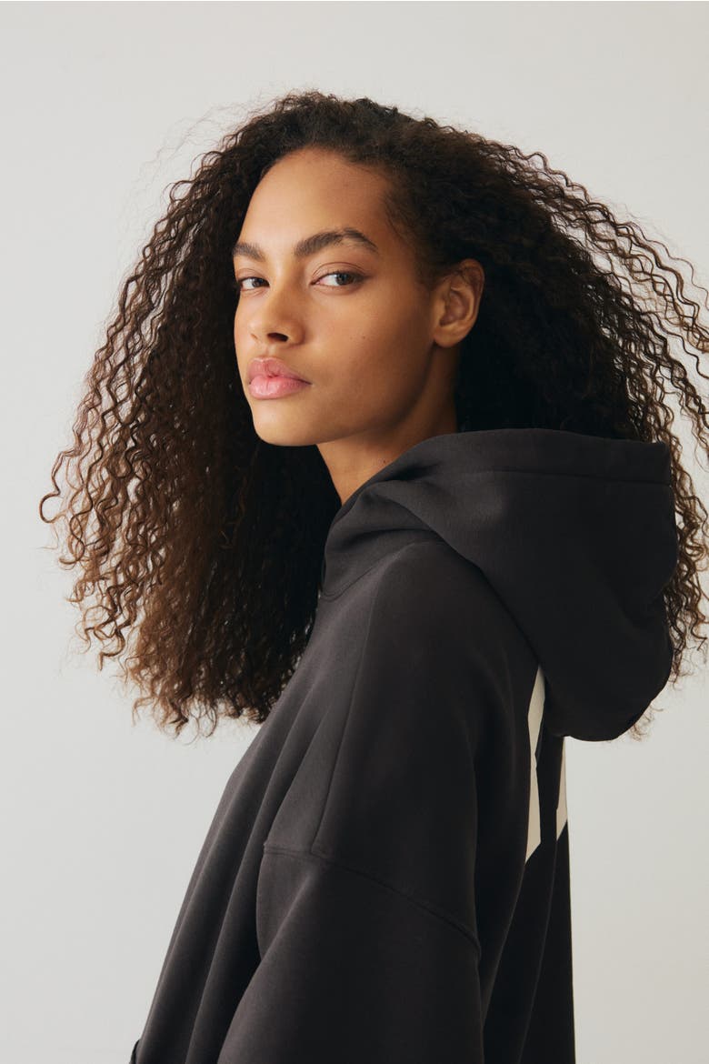 Oversized Hoodie, Alternate, color, Black