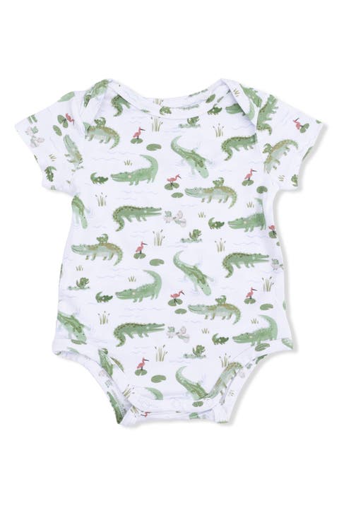 Crayon Alligators Bodysuit