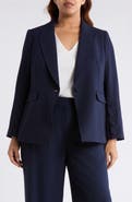 Tahari ASL One-Button Blazer