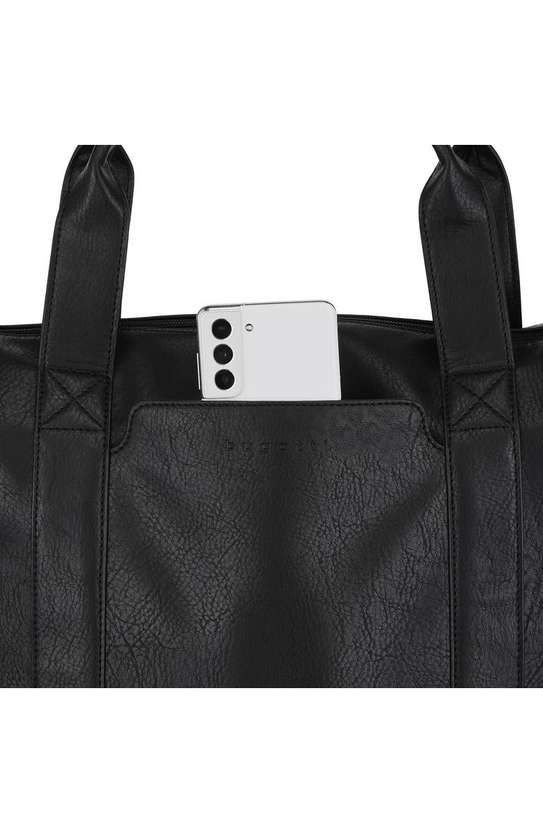 bugatti Palermo Tote Bag, Alternate, color, Black