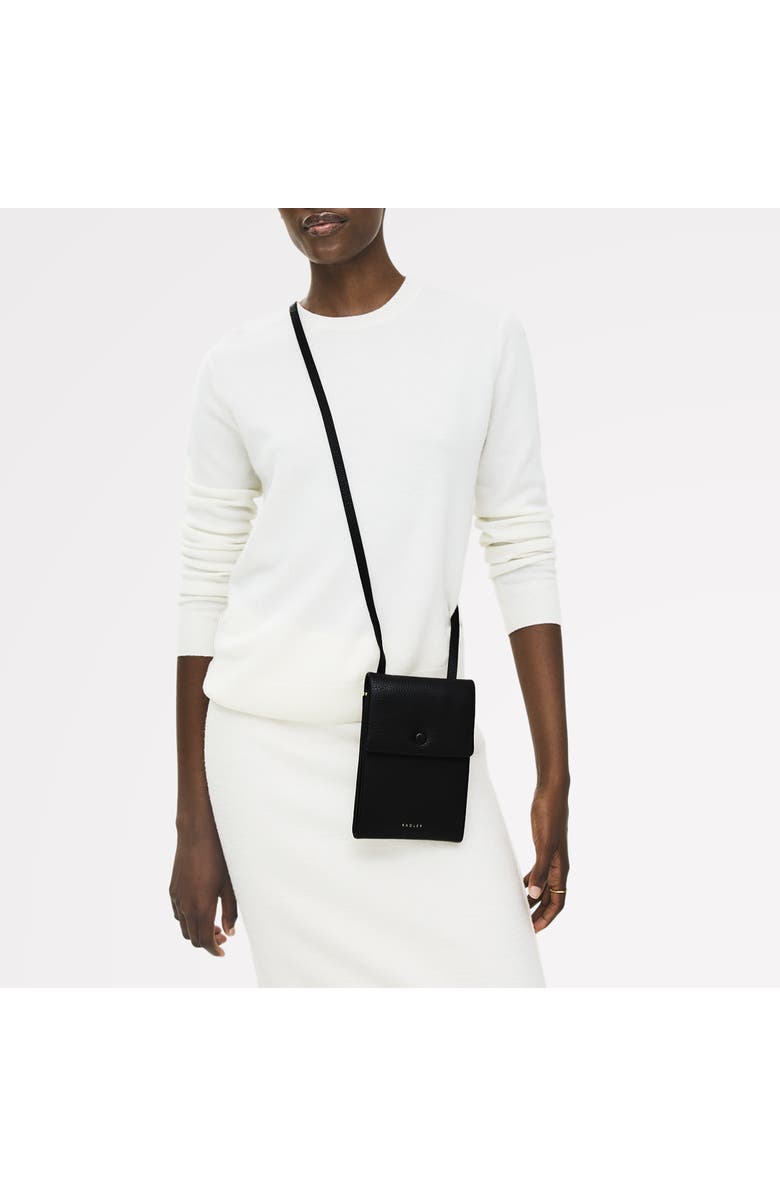 Radley Mallow Street Medium Phone Crossbody Bag, Alternate, color, Black