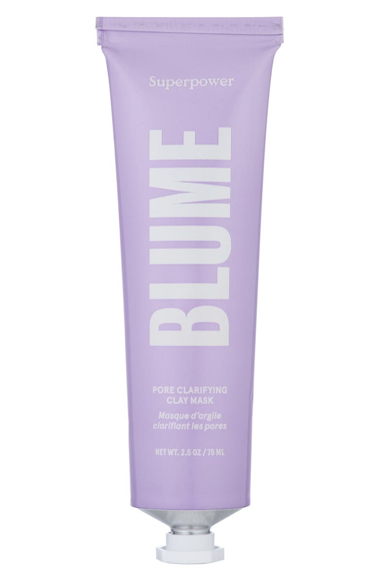 BLUME Superpower Pore Clarifying Clay Mask, Main, color,