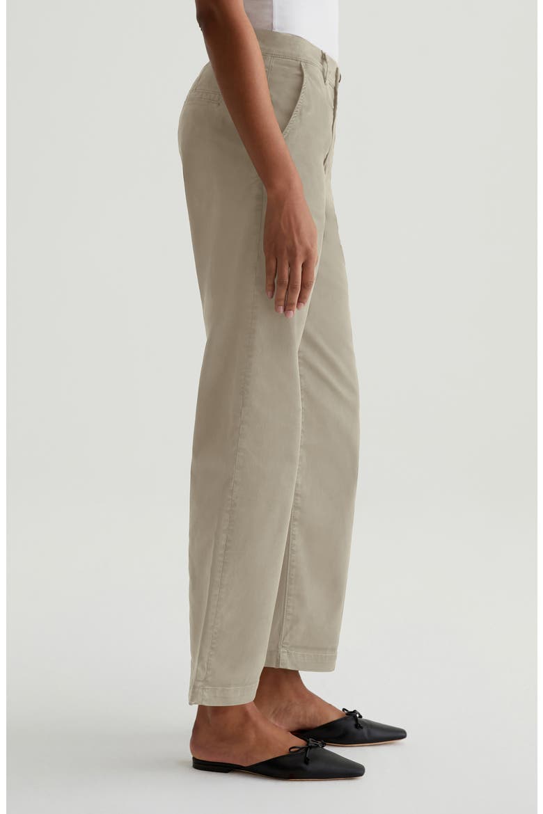 Caden Wide Leg Twill Pants, Alternate, color, SULFUR DRY DUST