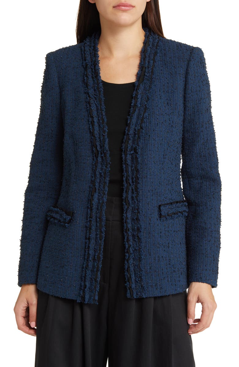 KOBI HALPERIN Lola Tweed Blazer, Alternate, color, 