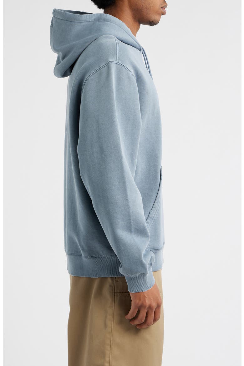 Torion Cotton Hoodie, Alternate, color, OFFICE BLUE (GRIND WASH)