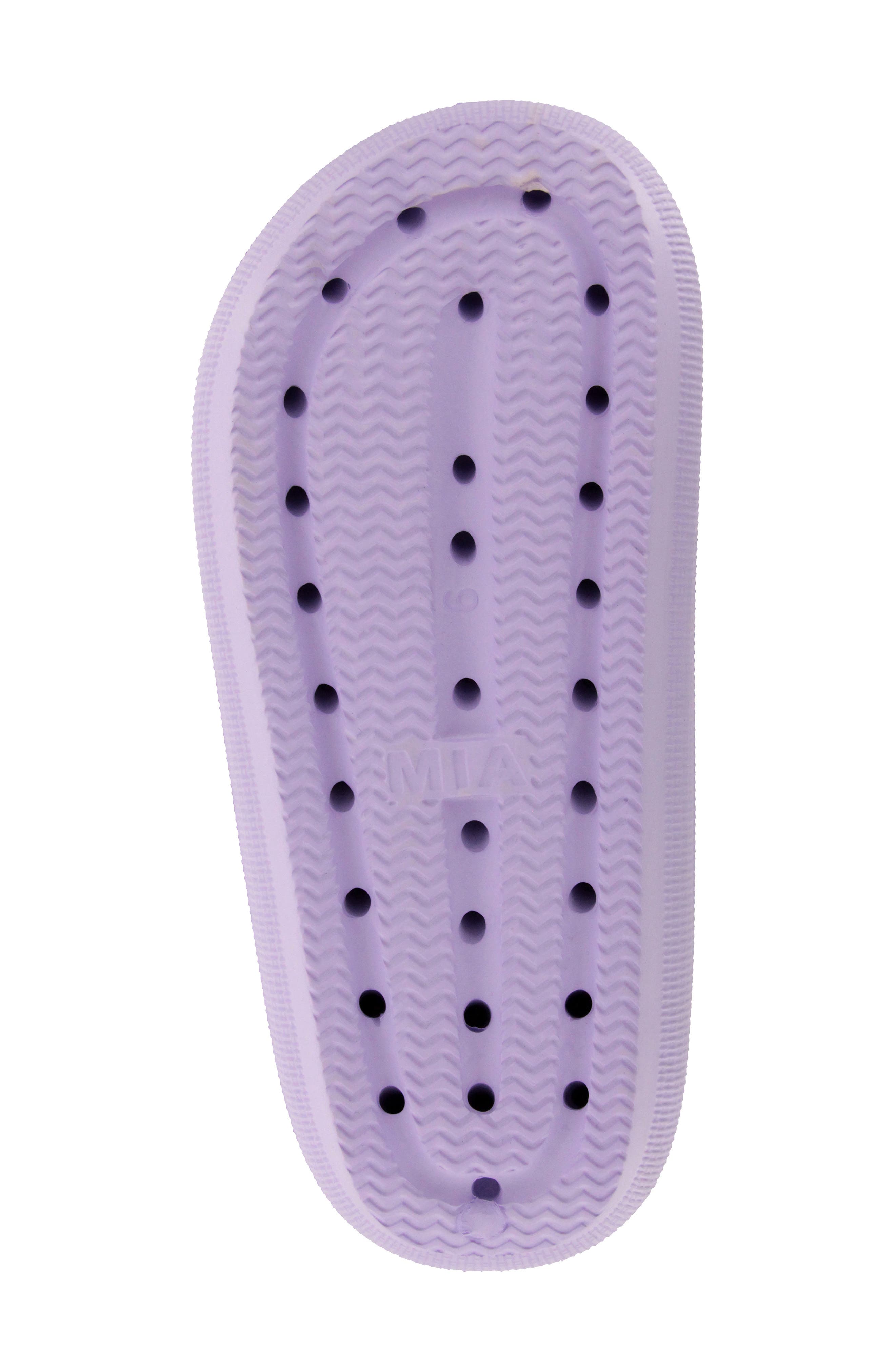 Kandy Waterproof Slide Sandal, Alternate, color, LAVENDER