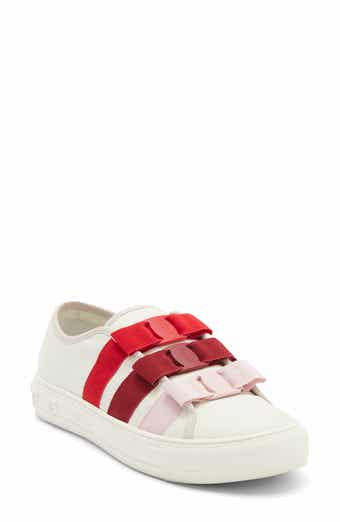 FERRAGAMO Bow Slip-On Sneaker