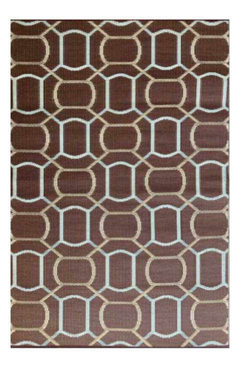 Oblong Brick Brown Sky