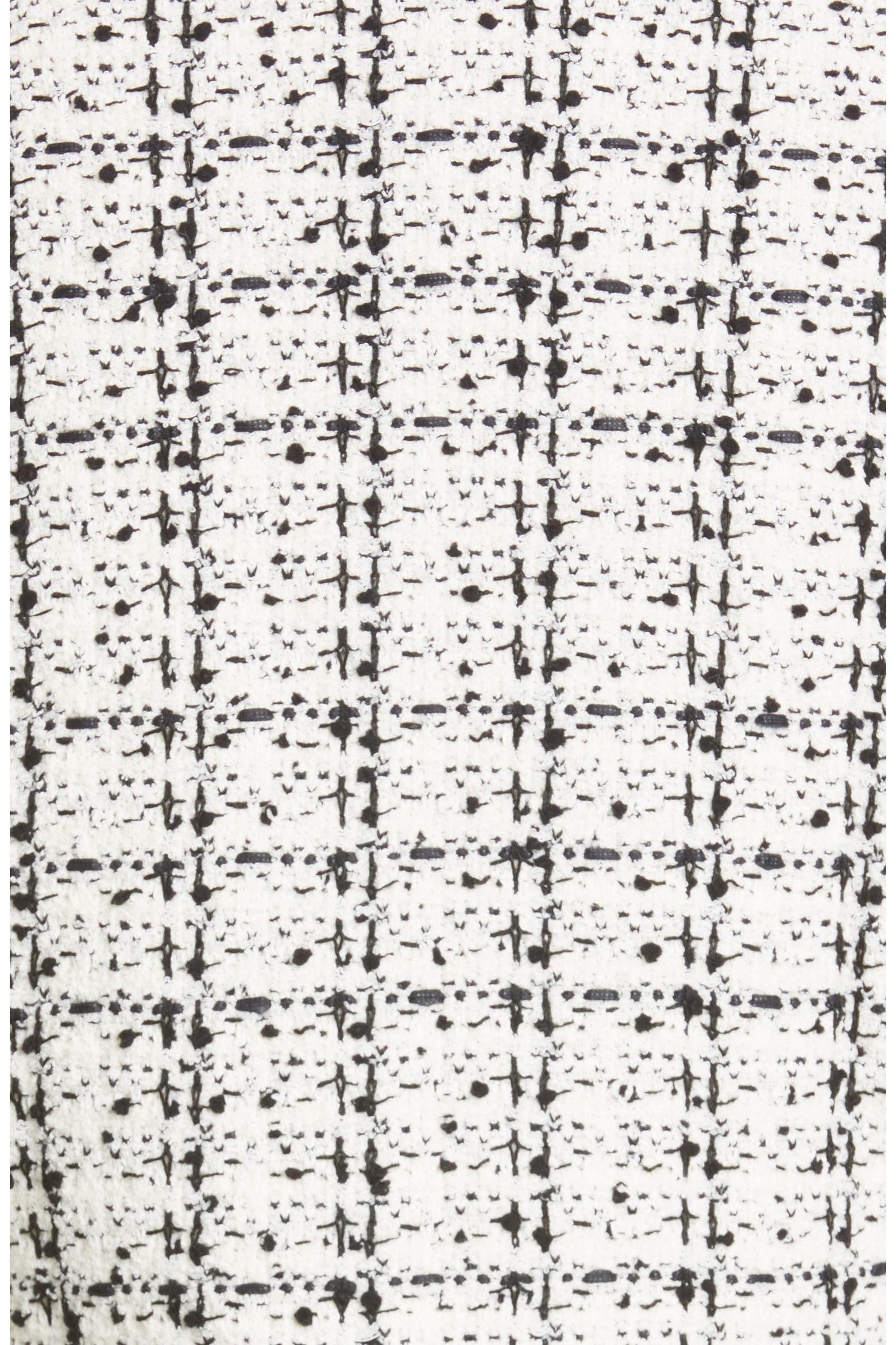 Texture Knitting Book St. John Collection Plaid Textured Knit Tweed Jacket (Women) | Nordstrom