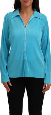 CYRUS Rib Button-Up Shirt