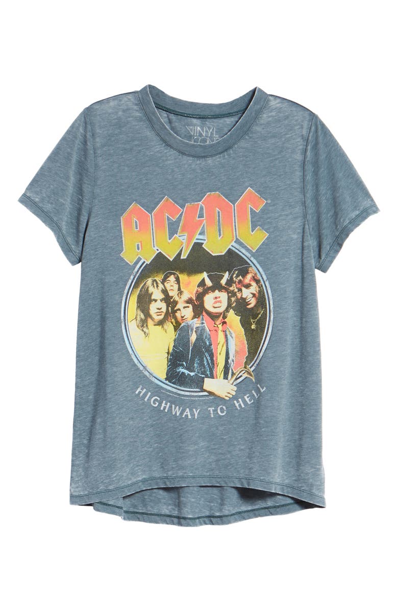 Mimi Chica AC/DC Highway to Hell Tee, Alternate, color, 